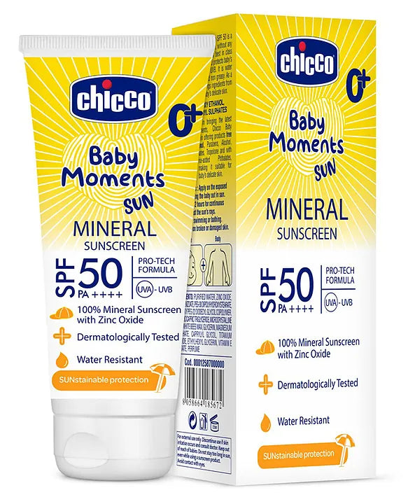 Chicco Baby Moments Mineral Sun Cream SPF 50 - 75 g
