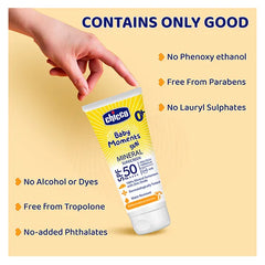 Chicco Baby Moments Mineral Sun Cream SPF 50 - 75 g