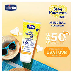 Chicco Baby Moments Mineral Sun Cream SPF 50 - 75 g