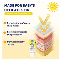 Chicco Baby Moments Mineral Sun Cream SPF 50 - 75 g