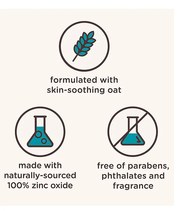 Aveeno Baby Sunscreen Aveeno Kids Continuous Protection Zinc Oxide Mineral Sunscreen Lotion for Sensitive Skin with SPF 50 - 88 ml