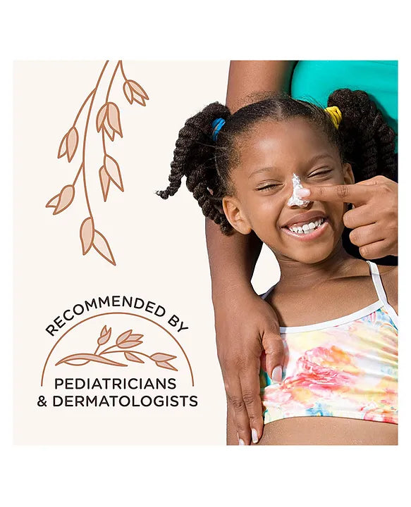 Aveeno Baby Sunscreen Aveeno Kids Continuous Protection Zinc Oxide Mineral Sunscreen Lotion for Sensitive Skin with SPF 50 - 88 ml