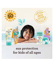 Aveeno Baby Sunscreen Aveeno Kids Continuous Protection Zinc Oxide Mineral Sunscreen Lotion for Sensitive Skin with SPF 50 - 88 ml
