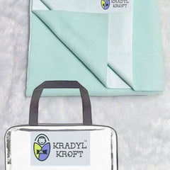 Kradyl Kroft Quick Dry Baby Bed Protector Waterproof Sheet 140 X 100 CMS