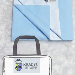 Kradyl Kroft Quick Dry Baby Bed Protector Waterproof Sheet 140 X 100 CMS