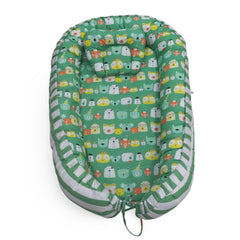 Green Panda - Baby Boat Bed for Babies & Infants | Portable Baby Bedding Set with Pillow