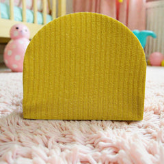 Kradyl Kroft Baby Girl Turban Cap | Stretchy Fabric | Good Fit - Yellow