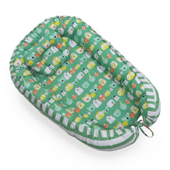 Green Panda - Baby Boat Bed for Babies & Infants | Portable Baby Bedding Set with Pillow