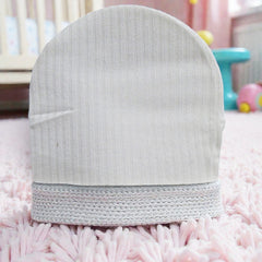 Kradyl Kroft Baby Girl Turban Cap | Stretchy Fabric | Good Fit - White