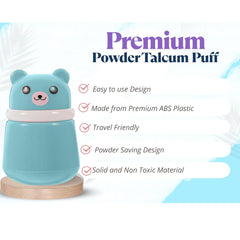 Baby Powder Puff | Baby Powder Puff With Box | Powder Puff With Box Holder Container | Powder Puff For Babies | Puff Powder Box - 1