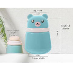 Baby Powder Puff | Baby Powder Puff With Box | Powder Puff With Box Holder Container | Powder Puff For Babies | Puff Powder Box - 1