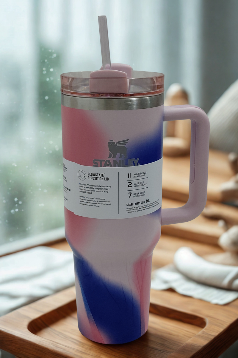 Tumbler with Insulation. Reuasable Straws Style- PT-10