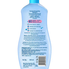 Parachute Advansed Baby 100% Virgin Coconut Baby Massage Oil with Vitamin E & F - 400 ml