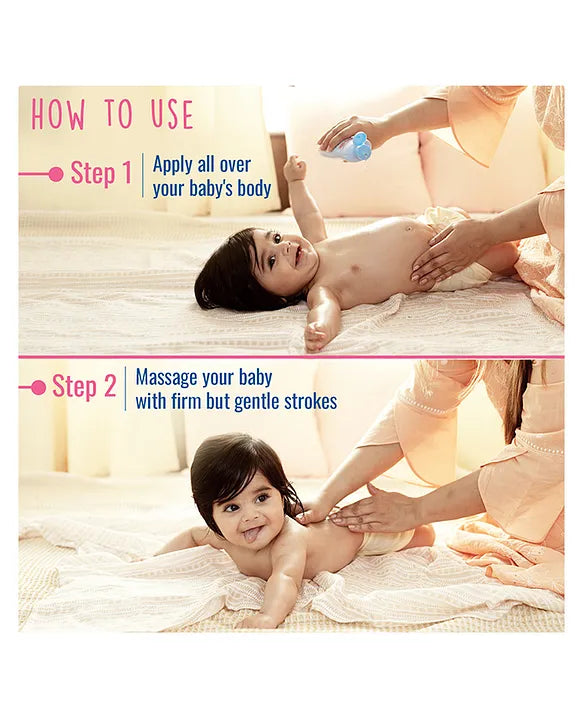 Parachute Advansed Baby 100% Virgin Coconut Baby Massage Oil with Vitamin E & F - 400 ml