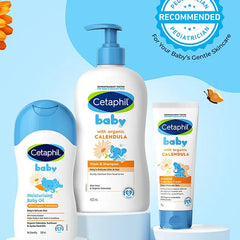 Cetaphil Baby Moisturizing Oil With Organic Calendula - 200ml