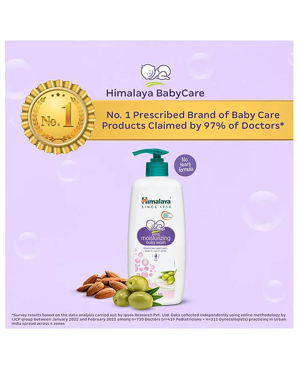 Himalaya Babycare Himalaya Herbal Extra Moisturizing Baby Wash - 200 ml