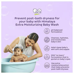Himalaya Babycare Himalaya Herbal Extra Moisturizing Baby Wash - 200 ml