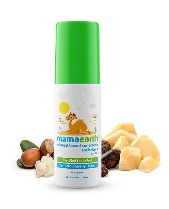 Mamaearth Baby mamaearth Mineral Based Sunscreen For Babies - 100 ml