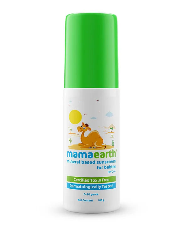 Mamaearth Baby mamaearth Mineral Based Sunscreen For Babies - 100 ml