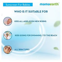 Mamaearth Baby mamaearth Mineral Based Sunscreen For Babies - 100 ml