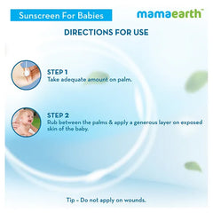 Mamaearth Baby mamaearth Mineral Based Sunscreen For Babies - 100 ml