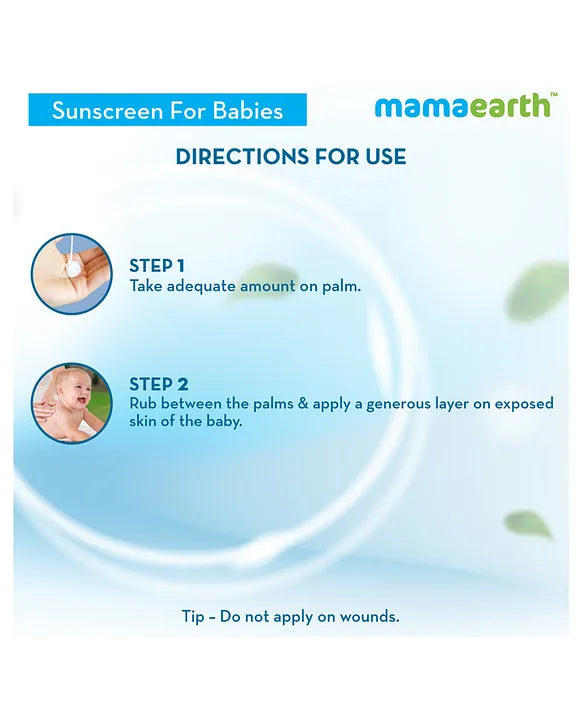 Mamaearth Baby mamaearth Mineral Based Sunscreen For Babies - 100 ml