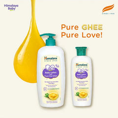 Himalaya Babycare Ghee Himalaya Baby Lotion with Pure Cow Ghee 700ml|pH 5.5|For Sensitive Baby Skin from Day 1|Upto 24-hr Moisture|Dermatologically Tested|Safe for Newborns|Aloe Vera