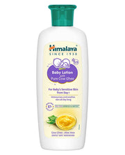 Himalaya Babycare Ghee Himalaya Baby Lotion with Pure Cow Ghee 200ml|pH 5.5|For Sensitive Baby Skin from Day 1|Upto 24-hr Moisture|Dermatologically Tested|Safe for Newborns|Aloe Vera