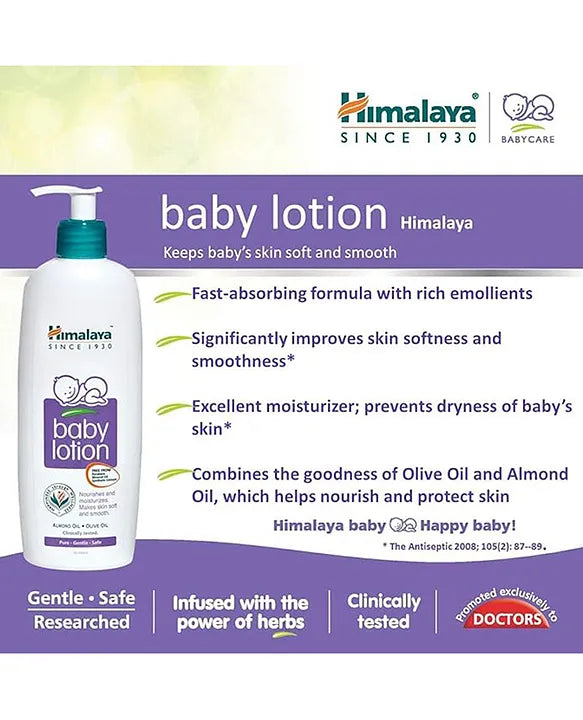 Himalaya Babycare Herbal Baby Lotion - 600 ml