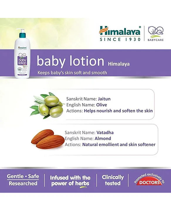 Himalaya Babycare Herbal Baby Lotion - 600 ml