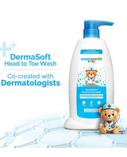 Mamaearth Baby DermaSoft Head to Toe Wash with SensiCareComplex for Baby's Sensitive Skin - 250 ml