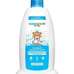 Mamaearth Baby DermaSoft Head to Toe Wash with SensiCareComplex for Baby's Sensitive Skin - 250 ml