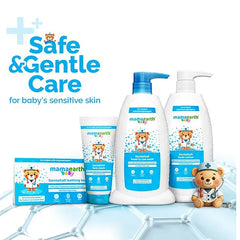 Mamaearth Baby DermaSoft Body Lotion with SensiCareComplex for Baby's Sensitive Skin Co-created with Dermatologists | Safe and Non-irritant formula | Fragrance Free - 250 ml