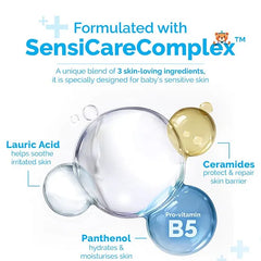 Mamaearth Baby DermaSoft Face Cream with SensiCareComplex for Baby's Sensitive Skin - 80 g