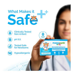 Mamaearth Baby Dermasoft Bathing Bar With Sensicare Complextm for Baby's Sensitive Skin - 75 g