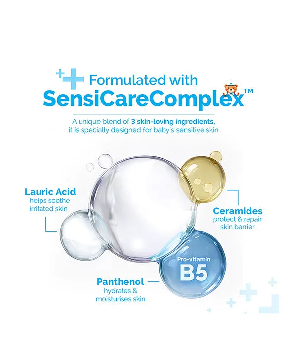 Mamaearth Baby Dermasoft Bathing Bar With Sensicare Complextm for Baby's Sensitive Skin - 75 g