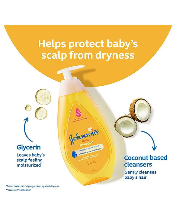 Johnson's baby No More Tears Shampoo - 500 ml