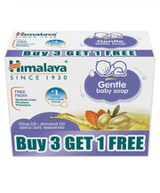 Himalaya Gentle Baby Soap 4x75 gm (BUY 3 Get 1 Free) (Pack of 2)