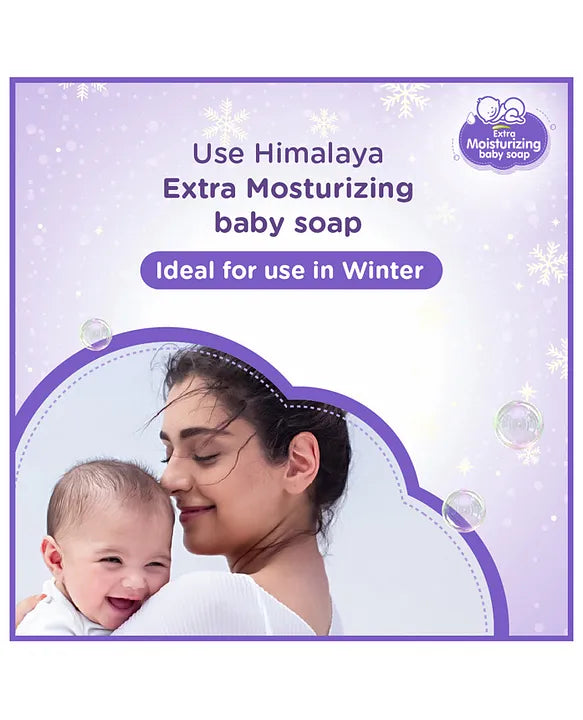 Himalaya Babycare Himalaya Extra Moisturising Baby Soap 4x75 gm (Buy 3 Get 1 Free)