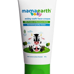 Mamaearth Baby mamaearth Milky Soft Baby Face Cream With Muru Muru Butter - 60 ml