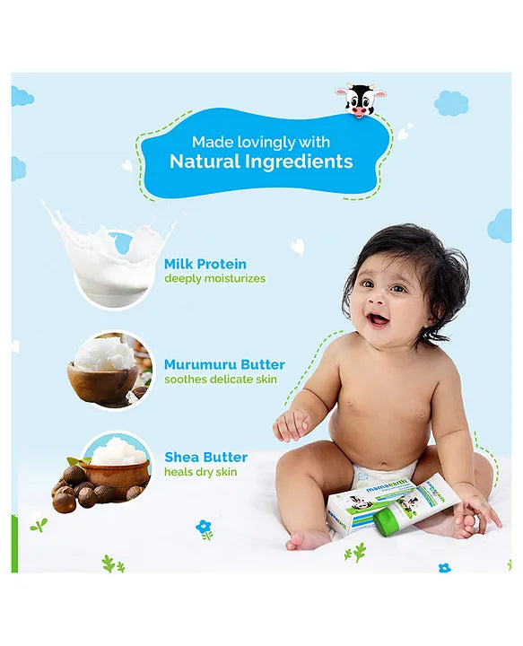 Mamaearth Baby mamaearth Milky Soft Baby Face Cream With Muru Muru Butter - 60 ml