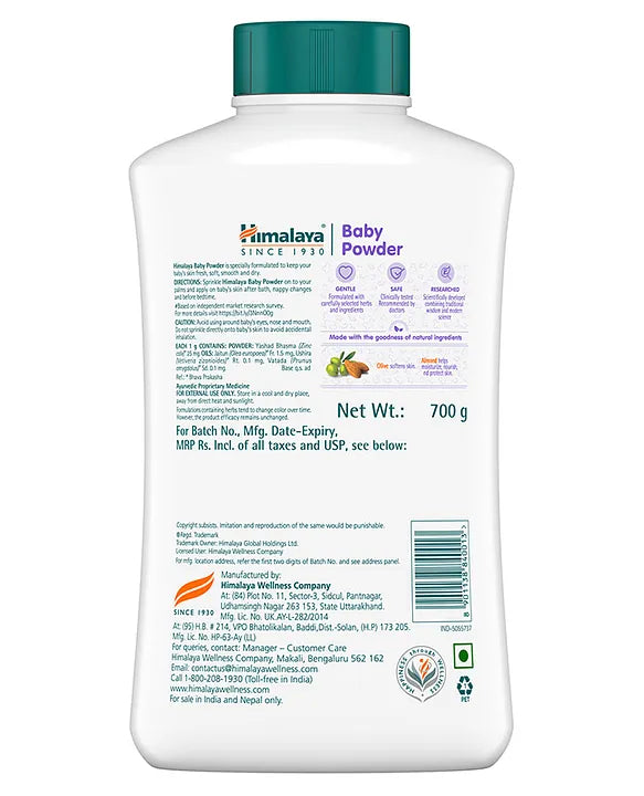 Himalaya Babycare Himalaya Herbal Baby Powder - 700 gm