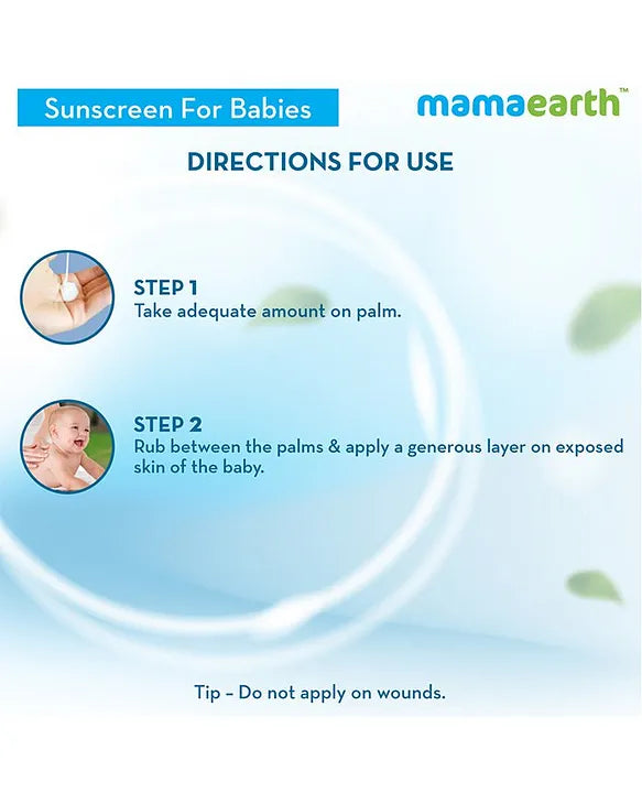 Mamaearth Baby mamaearth Mineral Based Sunscreen For Babies - 50 ml
