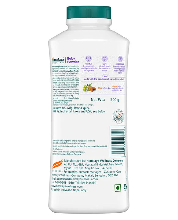 Himalaya Babycare Himalaya Herbal Baby Powder - 200 gm