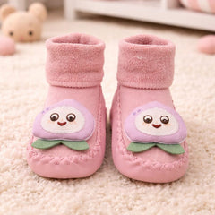 Pink Carrot- Baby Sock Shoes for Infants Babies - 6 to 18 Months