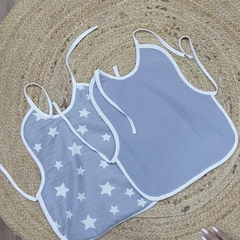 Kradyl Kroft Set of 2 premium Muslin Cotton Bibs