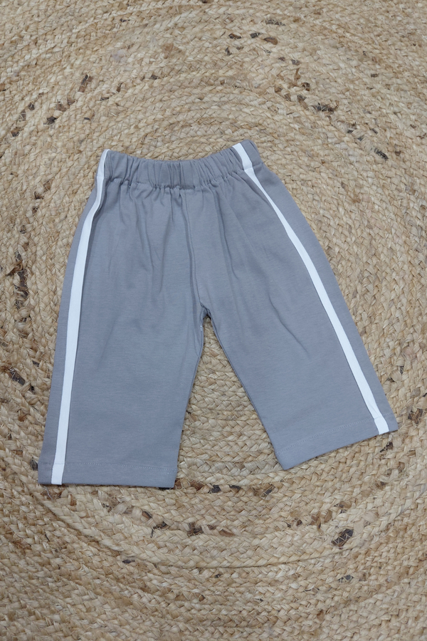 Grey Unisex Track Pants | Cotton Jersey Hoisery