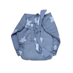 Born Star Grey Langot - 5 Layer Padded Muslin Baby Langots |Reusable| for Diaper Free Time