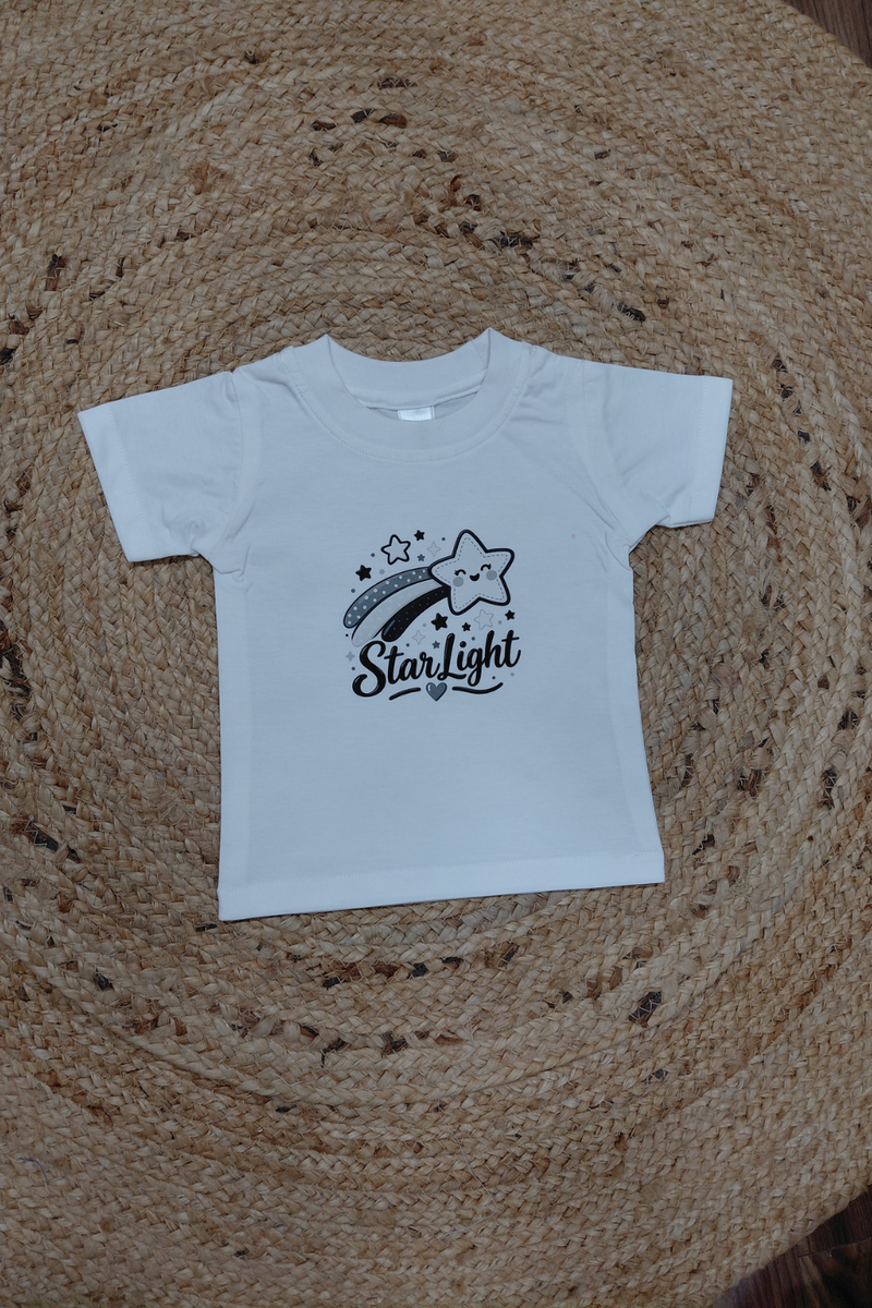 Short Sleeves Kids Tee - 100% Cotton Born Star
