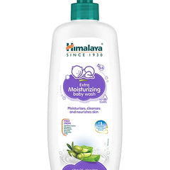 Himalaya Extra Moisturizing Baby Wash - 400ml & Gentle Baby Shampoo - 400 ml